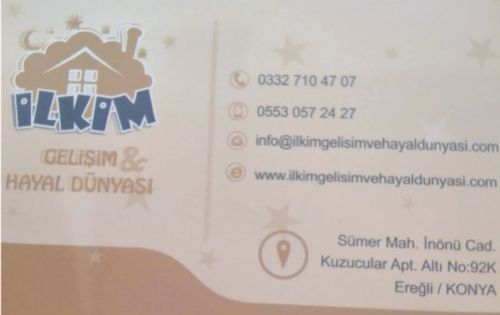 İlkim Gelişim Hayal Dünyası - Gülsüm Özarslan Şener