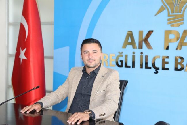 Özal Korkmaz AKP Ereğli Gençlik Kolları Başkanı Oldu