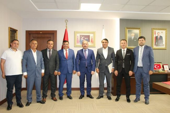 DSYB Başkanı Edip Yıldız Mahmut Gürcan’ı Ziyaret Etti