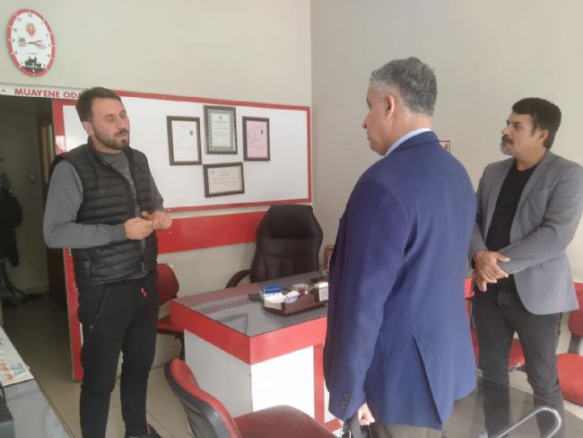 Ereğli CHP Ereğli’de esnaf ziyaretine çıktı