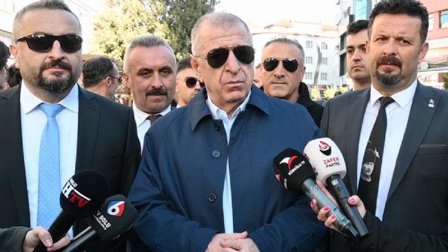 Ümit Özdağ, basın açıklaması yaptı.
