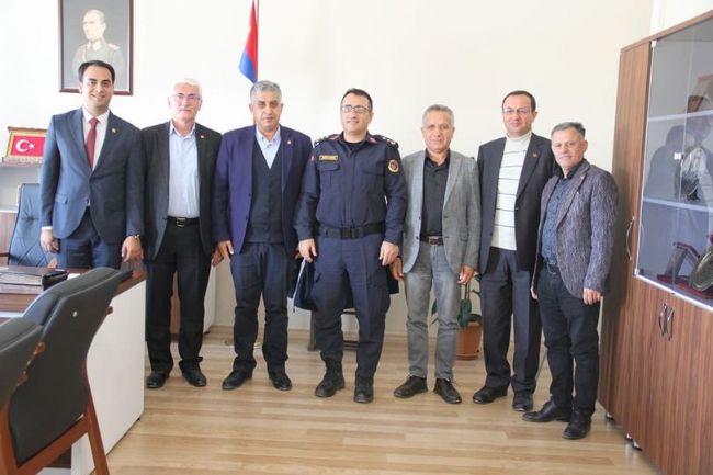 Ereğli CHP Yönetiminden Yarbay Kahraman Gürbüz’e Ziyaret