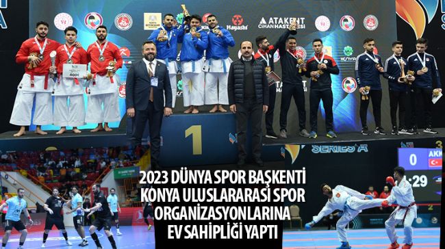Altay, “Konya, 2023 yılında da Dünya Spor Başkenti oldu
