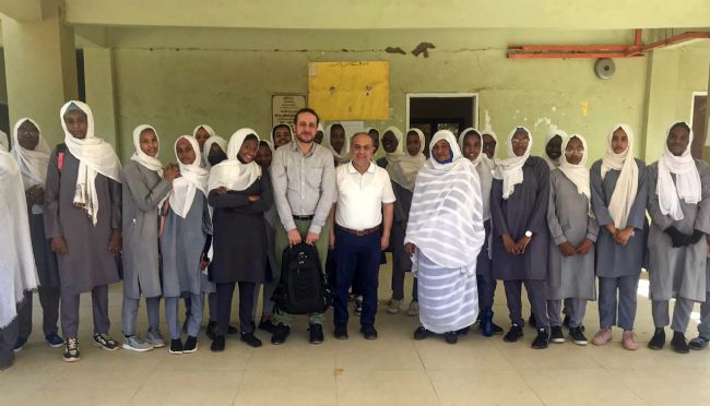 NEÜ, Sudan’daki Türk Üniversiteleri Eğitim Fuarı’nda İlgiyle Karşıland