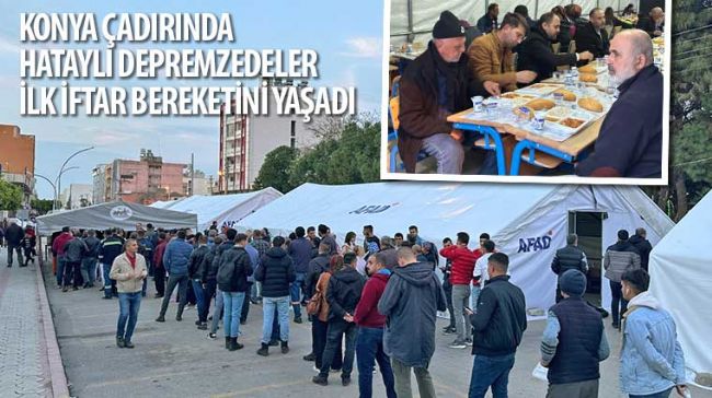 ALTAY: KURDUĞUMUZ ÇADIRLAR HAMDOLSUN AMACINA ULAŞIYOR