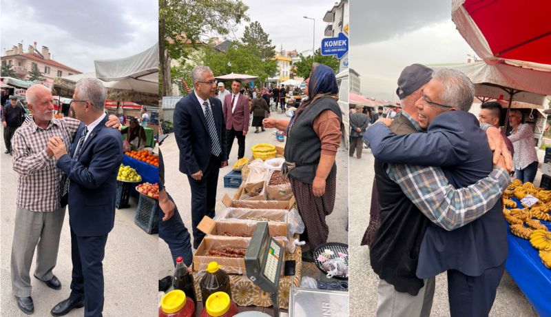 Başkan Akpınar, Pazar Esnafını Ziyaret Etti