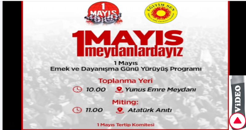 EREĞLİ'DE 1 MAYIS KUTLAMASI YAPILACAK