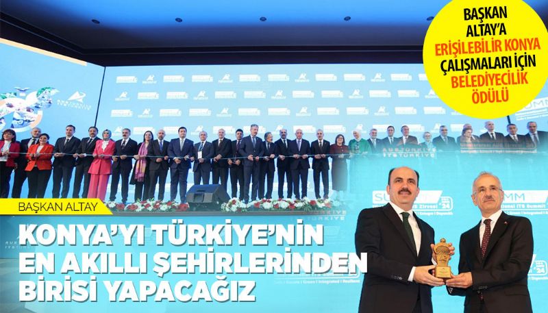 Başkan Altay'a “Erişilebilir Konya” Çalışmaları İçin 