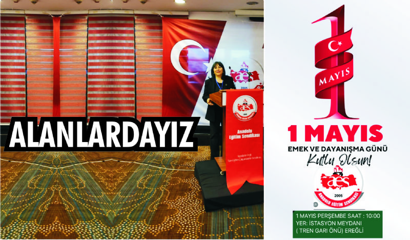 KEVSER ÖZİNCE: EMEĞİN GÜNÜ 1 MAYIS KUTLU OLSUN