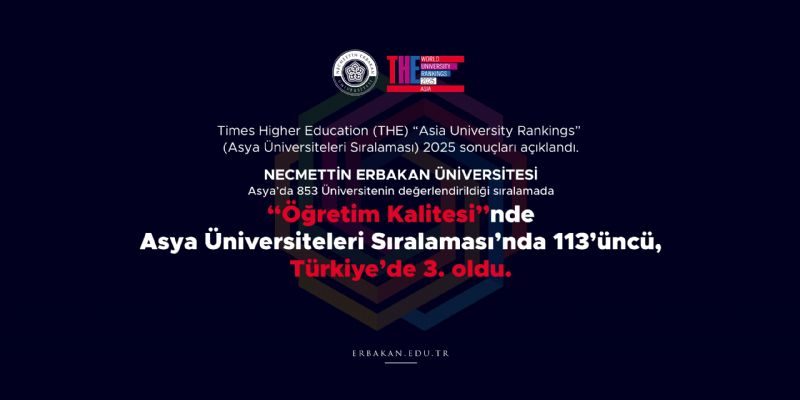 NEÜ, Türkiye 3’üncüsü Oldu