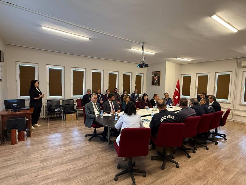 KAYMAKAM MURAT ÖNEMLİ BİR TOPLANTIYA KATILDI
