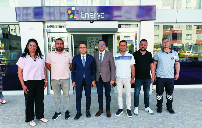 EREĞLİ KAYMAKAMI MURAT’TAN, ENERYA ZİYARETİ