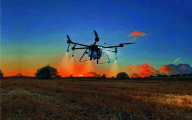 EREĞLİ’DE TARLALARA DRONE GİRDİ
