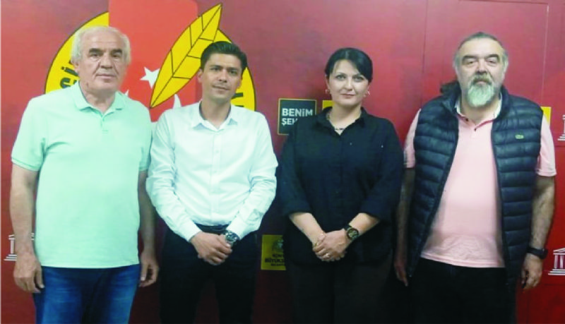 EREĞLİLİ FİKRET UÇAR’IN HASTANE YÖNETİCİLERİ CEMİYETİ ZİYARET ETTİ