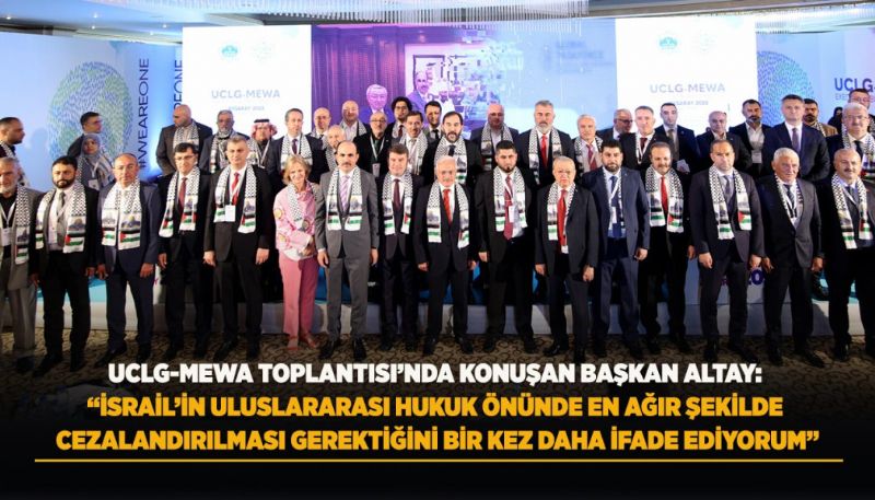 UĞUR İBRAHİM ALTAY: İSRAİL CEZALANDIRILMALIDIR