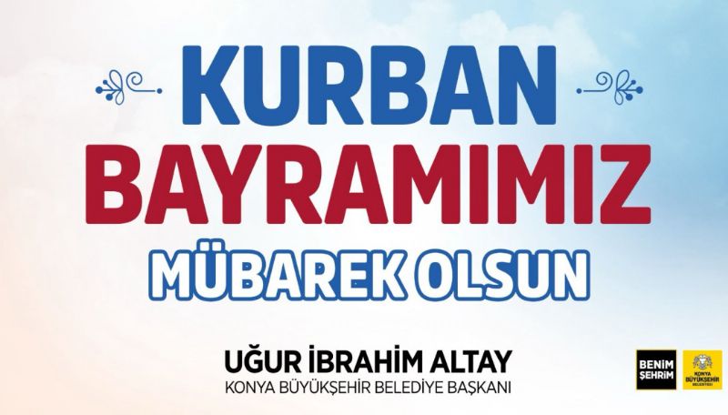 UĞUR İBRAHİM ALTAY: KURBAN BAYRAMI PAYLAŞMA AYIDIR