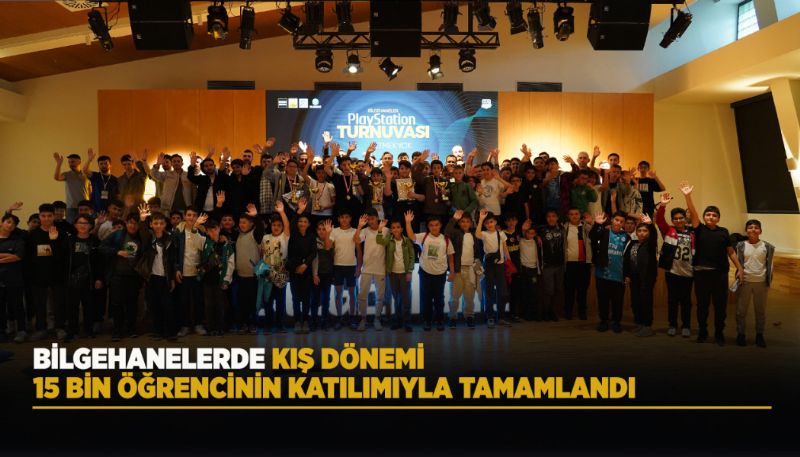 BİLGEHANELERDE KIŞ DÖNEMİ 15 BİN ÖĞRENCİNİN KATILIMIYLA TAMAMLANDI