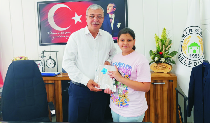 TÜRKİYE BİRİNCİSİ BAŞKAN MERTCAN’IN YEĞENİ
