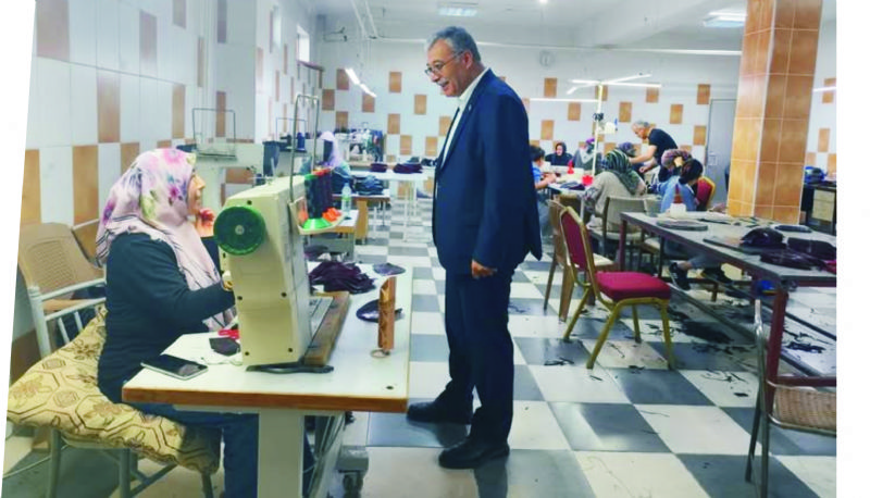 BAŞKAN MERTCAN: ÜRETENİN YANINDAYIZ