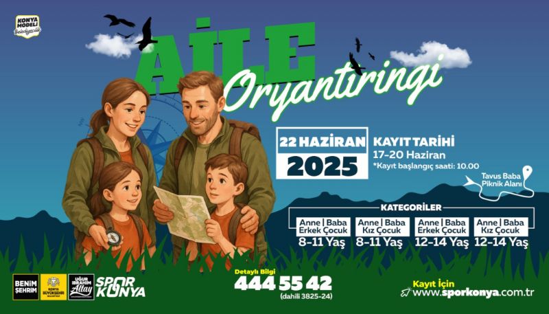 KONYA BÜYÜKŞEHİR’DEN AİLECE DOĞAYLA BULUŞMA FIRSATI