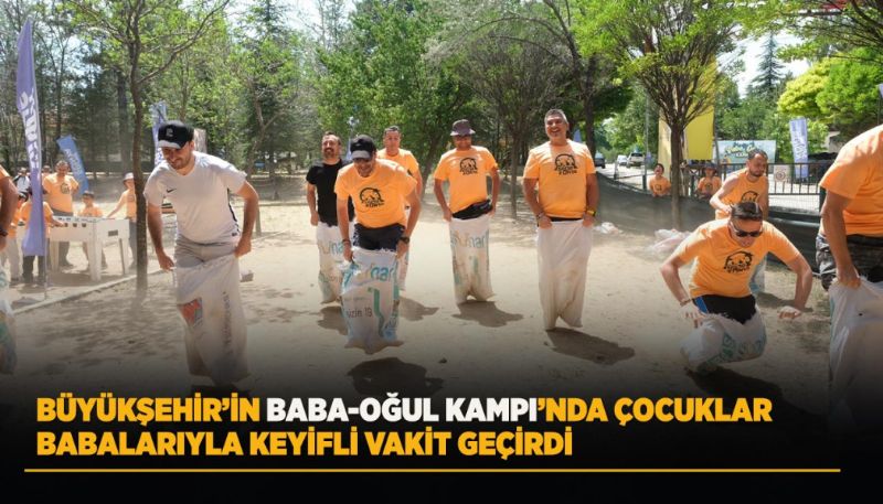 KONYALI ÇOCUKLAR BABALARIYLA KEYİFLİ VAKİT GEÇİRDİLER