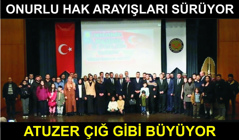 ATAUZDER GENEL BAŞKANI MUSTAFA GÜNDEŞLİ’DEN KAMUOYUNA AÇIKLAMA