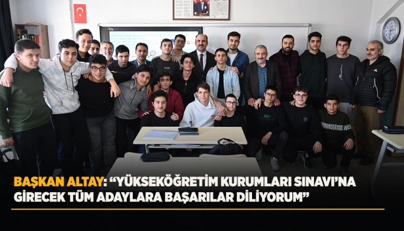 UĞUR İBRAHİM ALTAY BAŞARI DİLEDİ