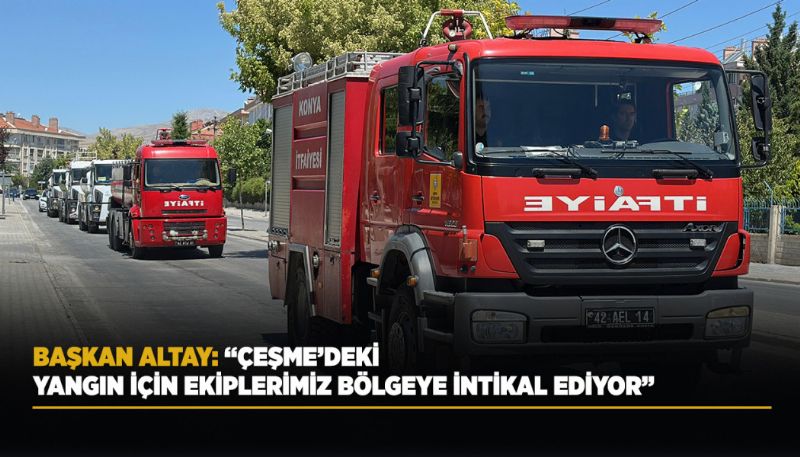UĞUR İBRAHİM ALTAY YARDIM ELİNİ ÇEŞMEYE UZATTI