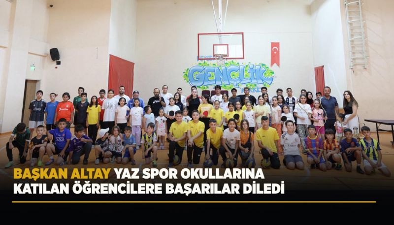 Konya Büyükşehir Yaz Spor Okulları 28 İlçede 11 Bin Öğrenciyle Başladı