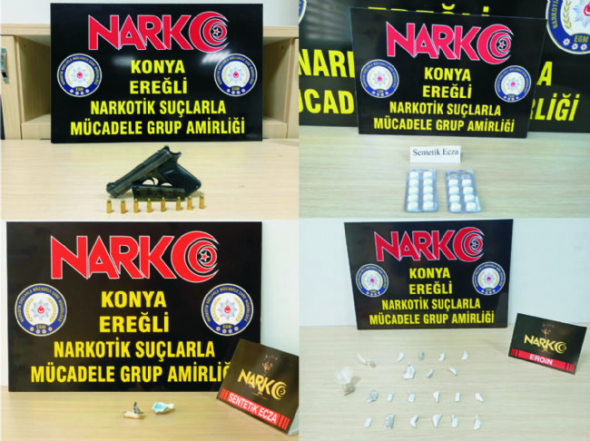 EREĞLİ NARKOTİK GÖREV BAŞINDA