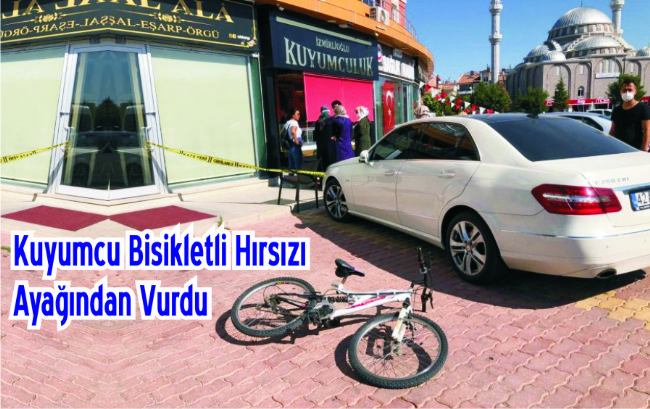 Kuyumcuya soygun girişimi