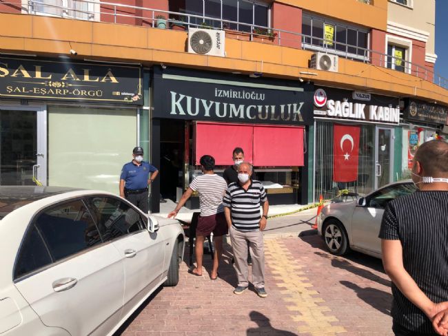 Kuyumcuya soygun girişimi