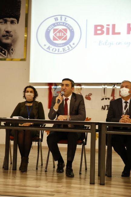 Bil Koleji Yönetim Kurulu Başkanı Halil Ercan Velileri Ağırladı