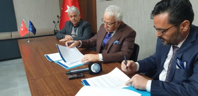 Rektör Zorlu ve başkan Yücel Baş protokolü imzaladı